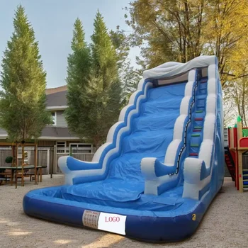 Themed Inflatable Water Slide for Trampoline Park Used in Pool Slides for Sale