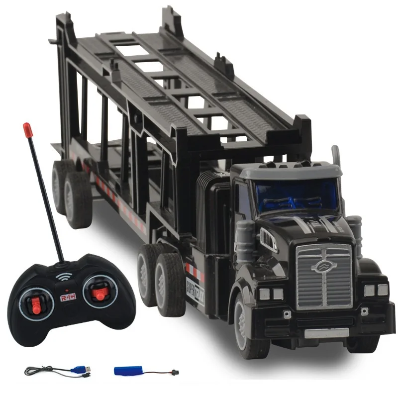 jouet rc camions de remorquage télécommande jouet camion remorque