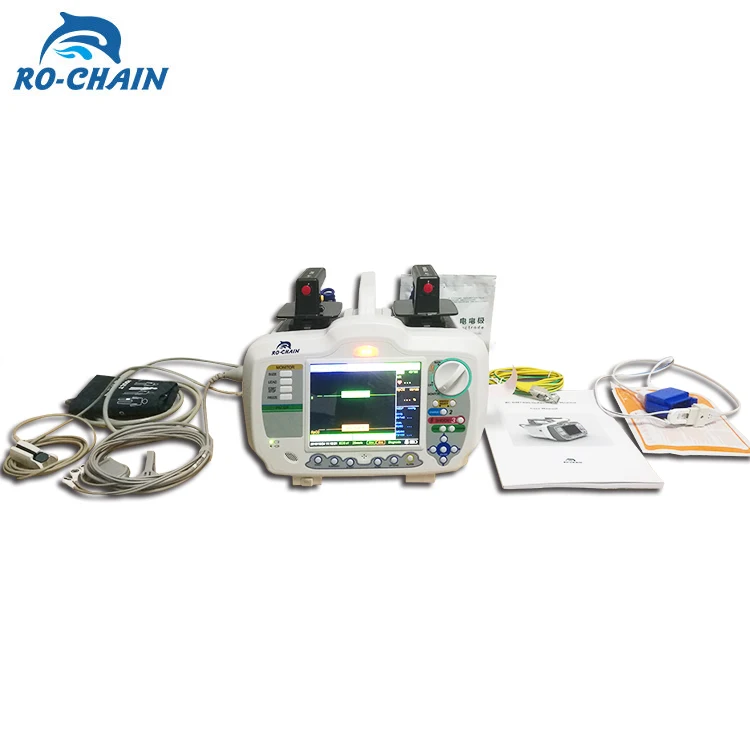 RC-DM7000 кардиомонитор aed plus дефибриллятор, автоматический внешний портативный анализатор, цена