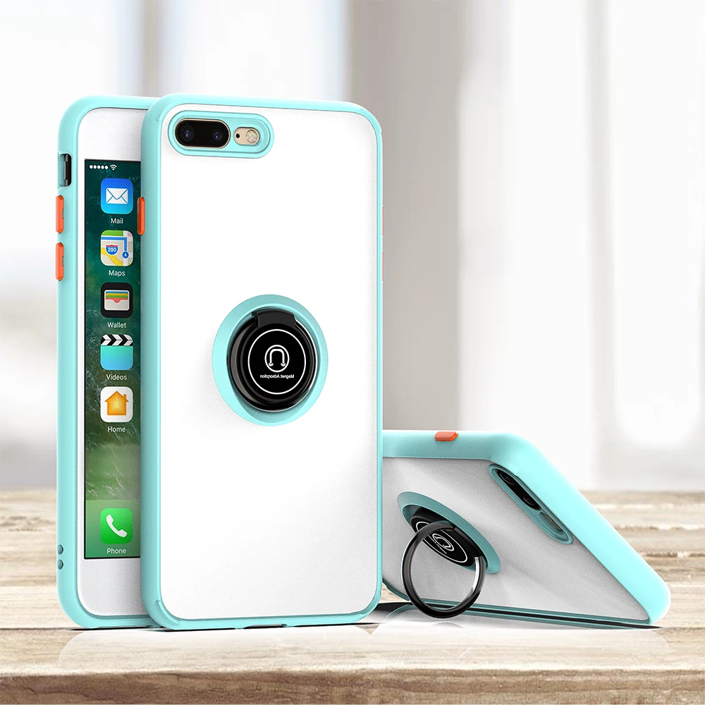 Simple Style Shock Proof Hybrid Armor Case for Apple iPhone 8 Phone Cases