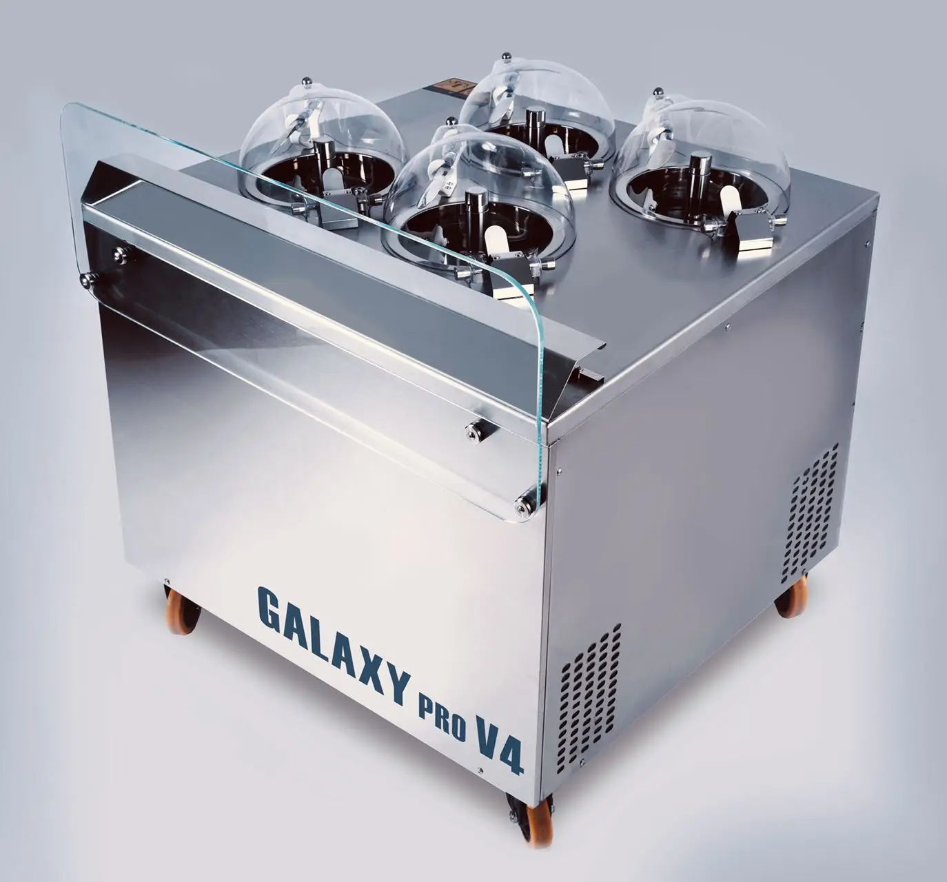 MILES Galaxy Pro V4: All-in-One 40L/H Commercial Gelato Maker & 4