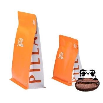 Custom Coffee Bags Wholesale Coffee Bean Gusset Bag Selling Fashion the Coffee Bags heat seal pack pouches with degassing valve
