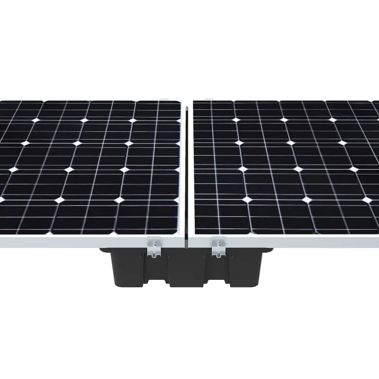 Easy Installation HDPE Plastic ABS Hdpe Ballast Bracket for Flat Roof Ground Mounting