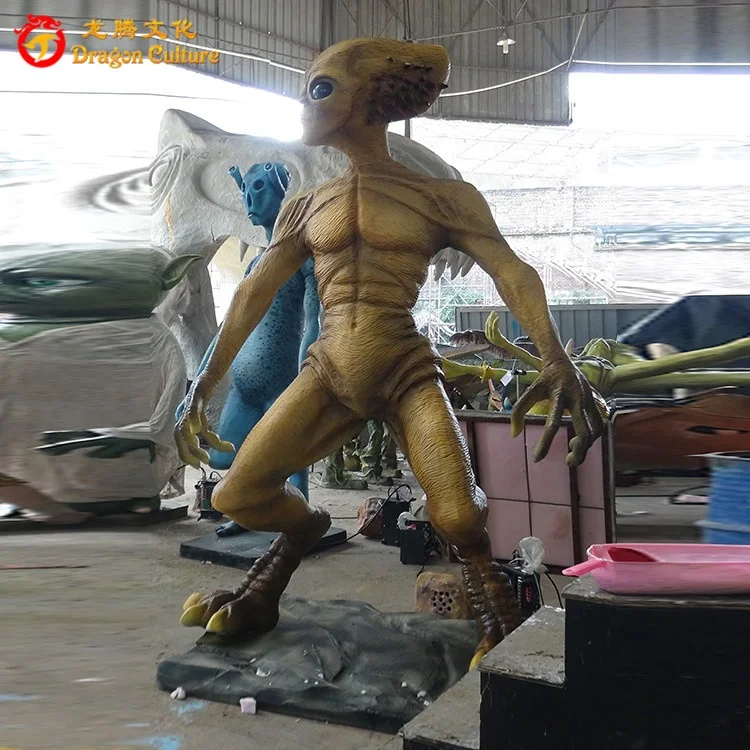 High Quality Attractive Simulation Monster Life Size Alien ET Models for Sale