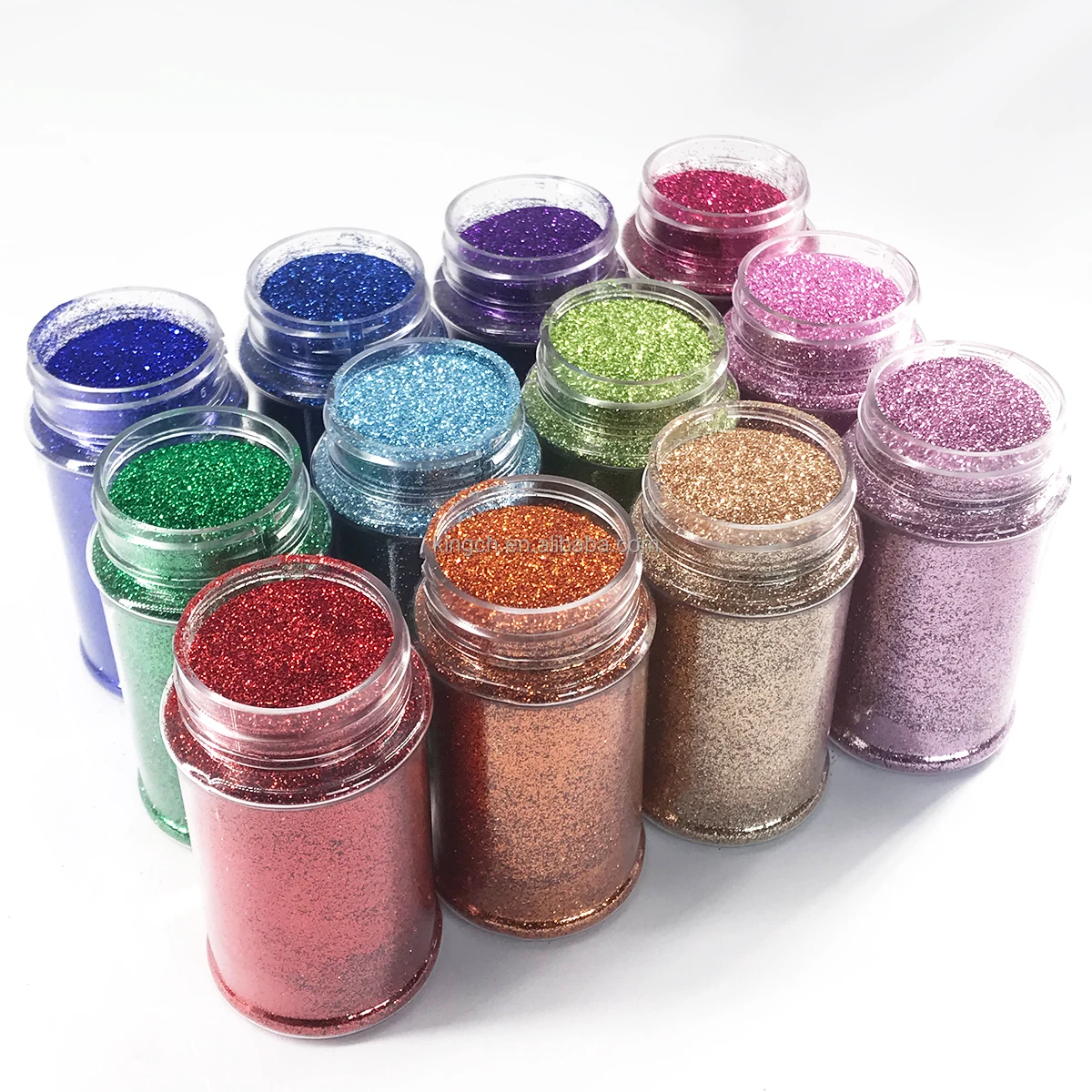 Multiple Color Fine Chunky Glitter in Shaker 1 OZ 2 OZ 1.5 OZ Shaker Glitter Container Bag Glitter