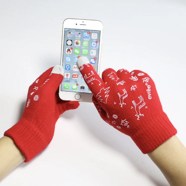 hand gloves with mobile touch