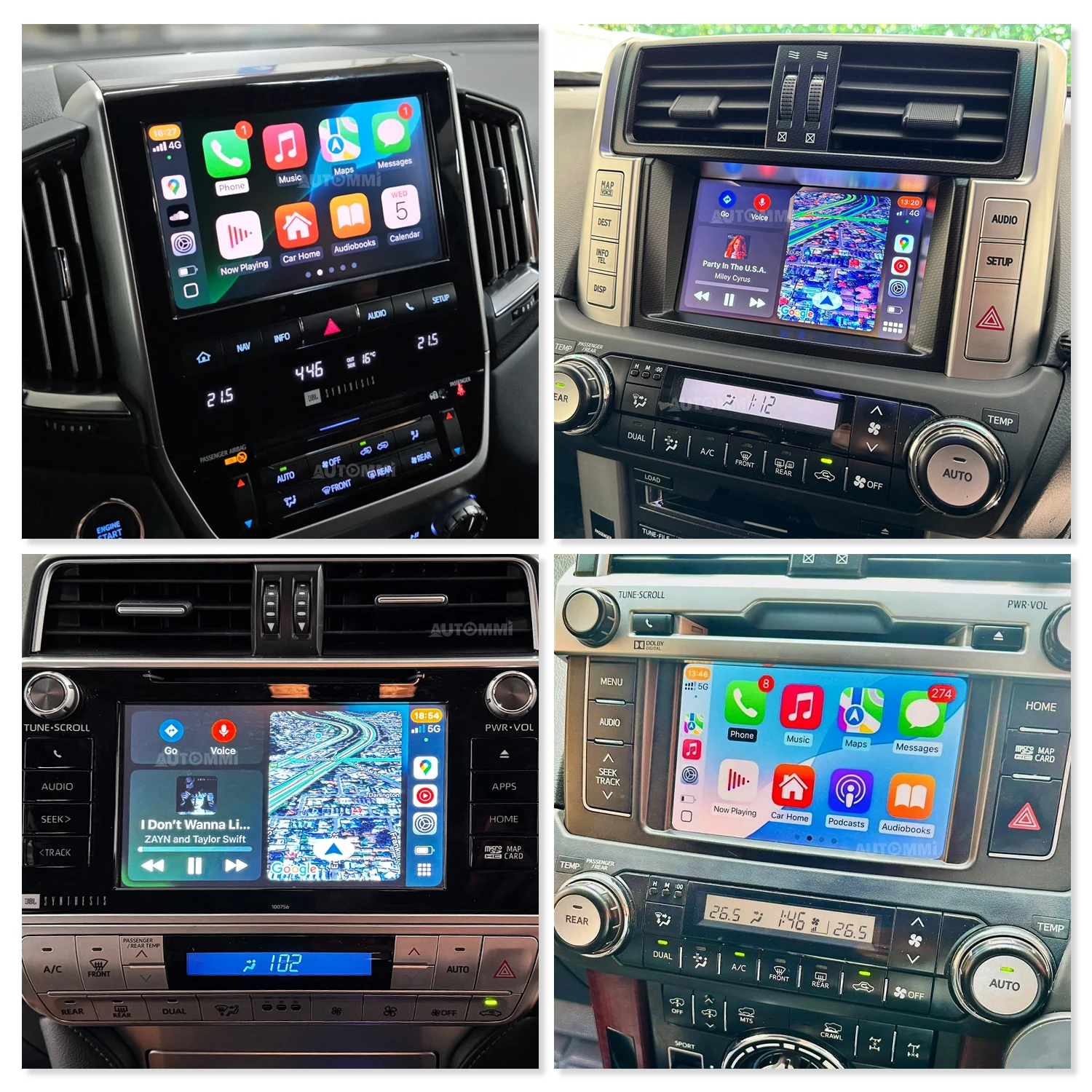 Wireless CarPlay Adapter for 2008-2012 Toyota Crown - Android Auto