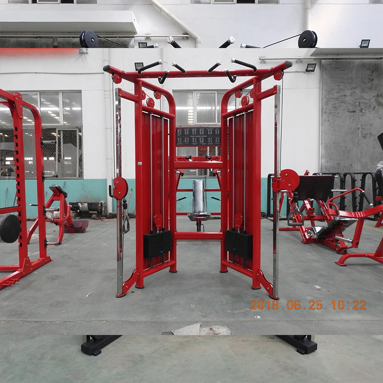 Стойка для приседаний многофункциональная силовая клетка фитнеса и бодибилдинга тренажер тяжелой атлетики