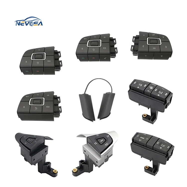 Nevosa Multi-function Steering Wheel Switch Cruise Control Button Switch for SCANIA P-G-R-T-Series VOLVO Trucks