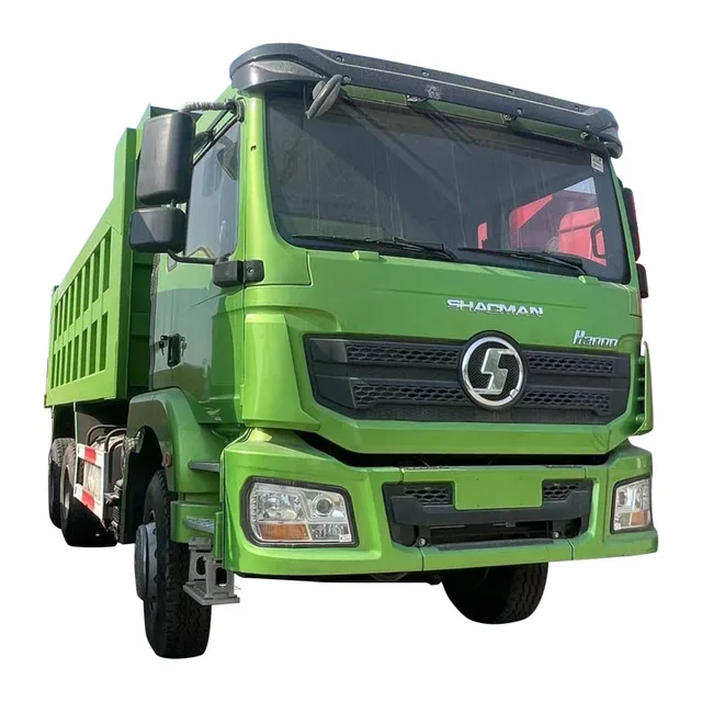 Used shacman H3000 export dump trucks euro2 3 heavy duty truck 6x4 tralier dump truck for sale