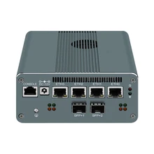 Core I7 1165G7 I5 1135G7 10Gbe SFP+ Firewall NAS Mini PC 2xDDR4 Ram M.2 NVMe SSD 4xI226V 2.5GbE Firewall NAS Home Router PC