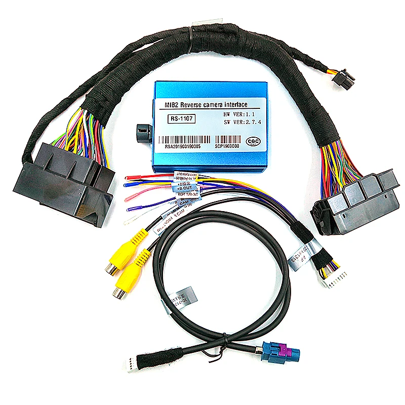 For AUDI Car Camera Interface With Parking Sensor Guideline