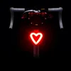 Luces traseras creativas [forma de corazón] [batería de polímero]