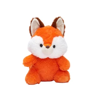 OEM ODM Custom Plush Doll Arctic Fox Cartoon Cute Soft Stuffed Animal Plush Fox Toys Plushies