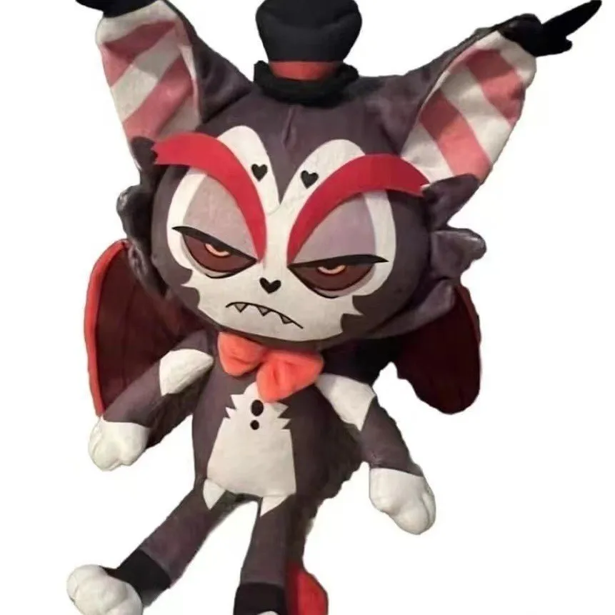 New Hazbin Hotel Alastor Plush Toy Cartoon Anime Stuffed Toys For Kids 