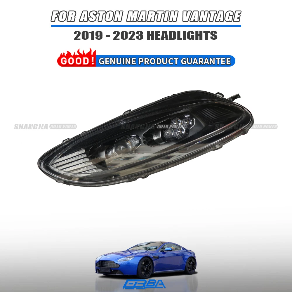 Hot Sale Used Car Accessories Plastic Car LED Front Headlights For Aston Martin Vantage 4.0 19-23 KY63-13W030-AE Front Headlamps