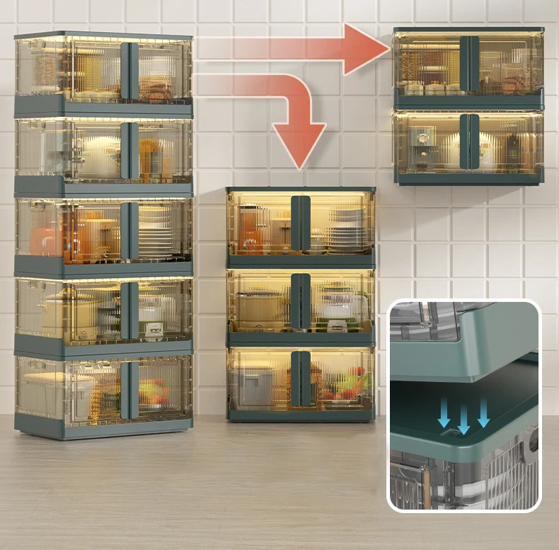 1 Piece Foldable Storage Storage Containers Shelves Organizer