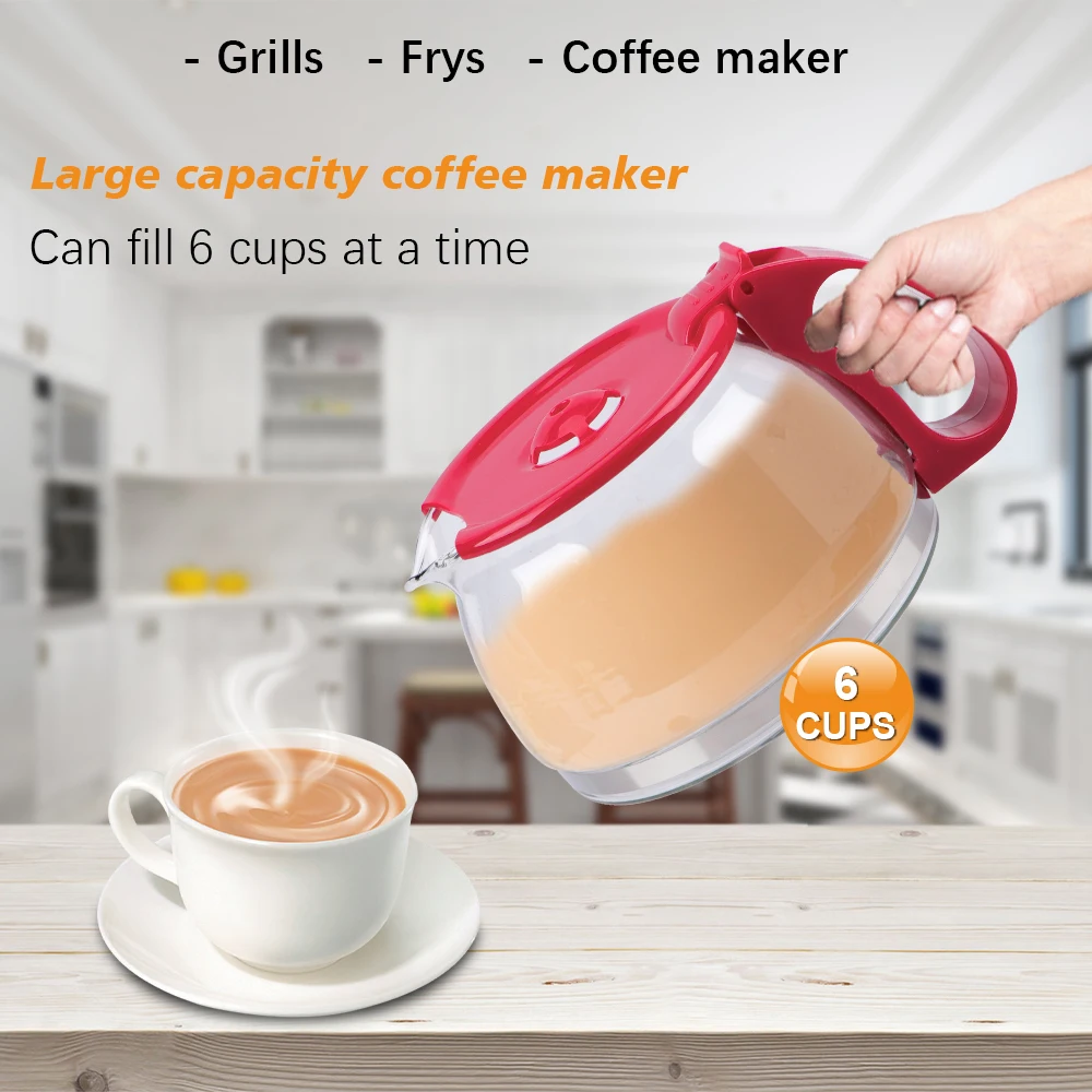 RAF 3 in 1 Home Appliance Multifunction High Heating Electric Mini Ovens with Coffee Maker Breakfast Maker