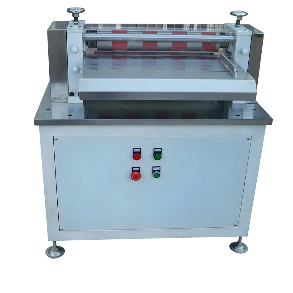 Semi-Automatic Slitting Machine Cutter With Different Model Cutter Blade for Preparing Pouch Cell Electrode