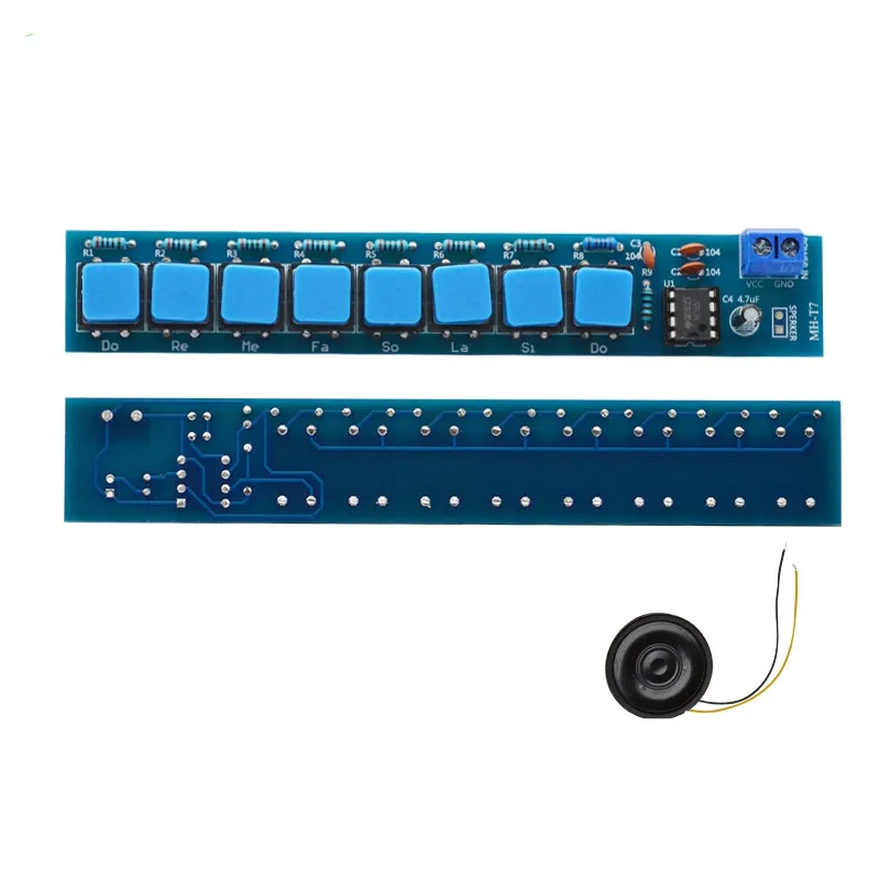Kit dPiano Electrique Module de Orgue Bricolage Avec Batterie Boîtier Electronique NE555 Composants Electroniques Pièces 