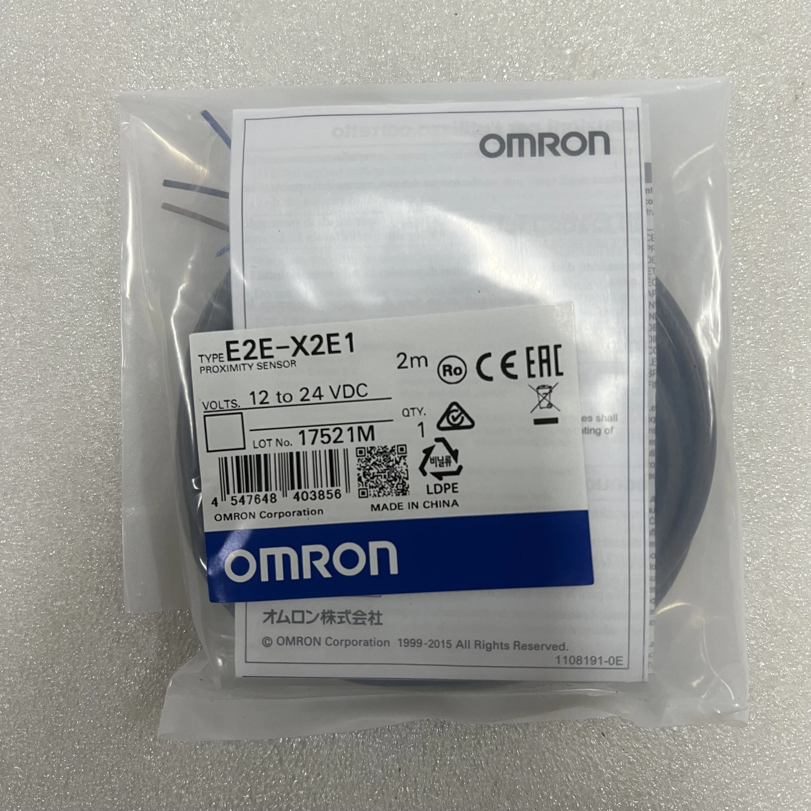 Omron Proximity Sensor E2E-X2E1