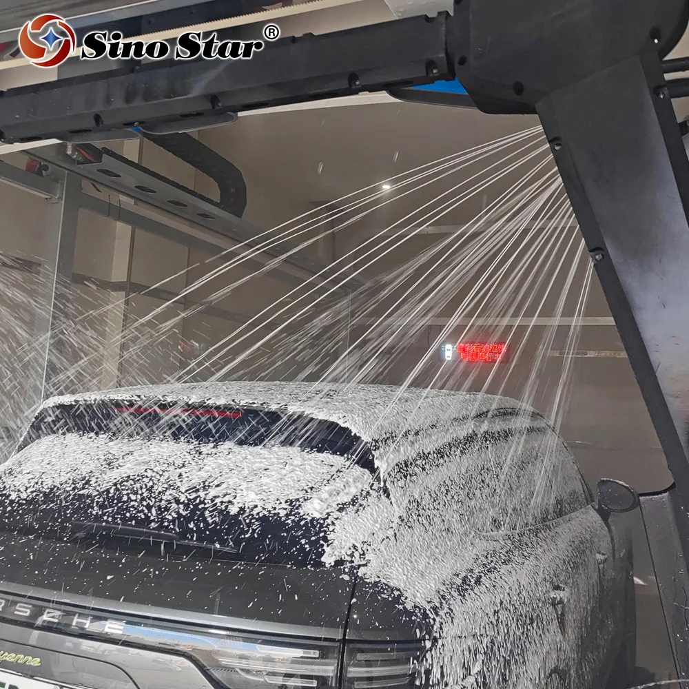 Sino Star G9 Pro Touchless Contactless Automatic Car Washing Machine Vehicle Cleaning System Auto Workshop Car Wash Equipment