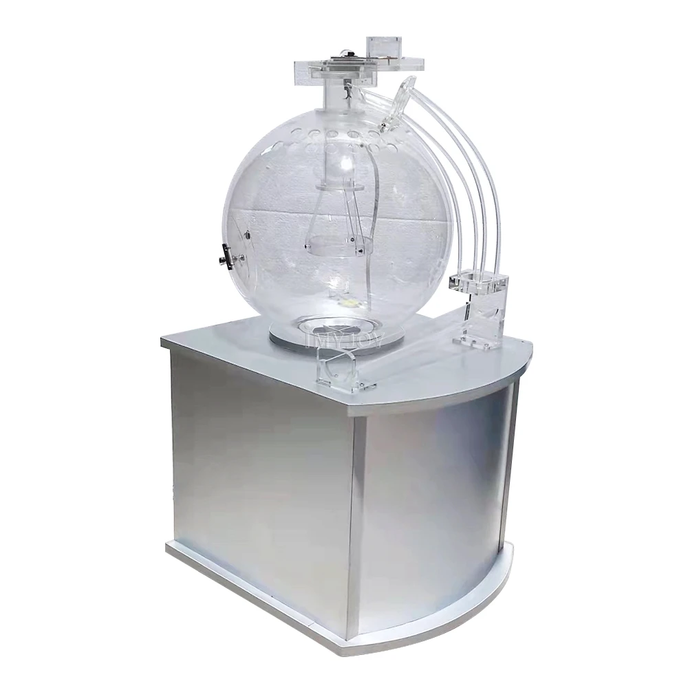 Custom lucky pingpong ball lotto tv  mania online drawing lottery machine