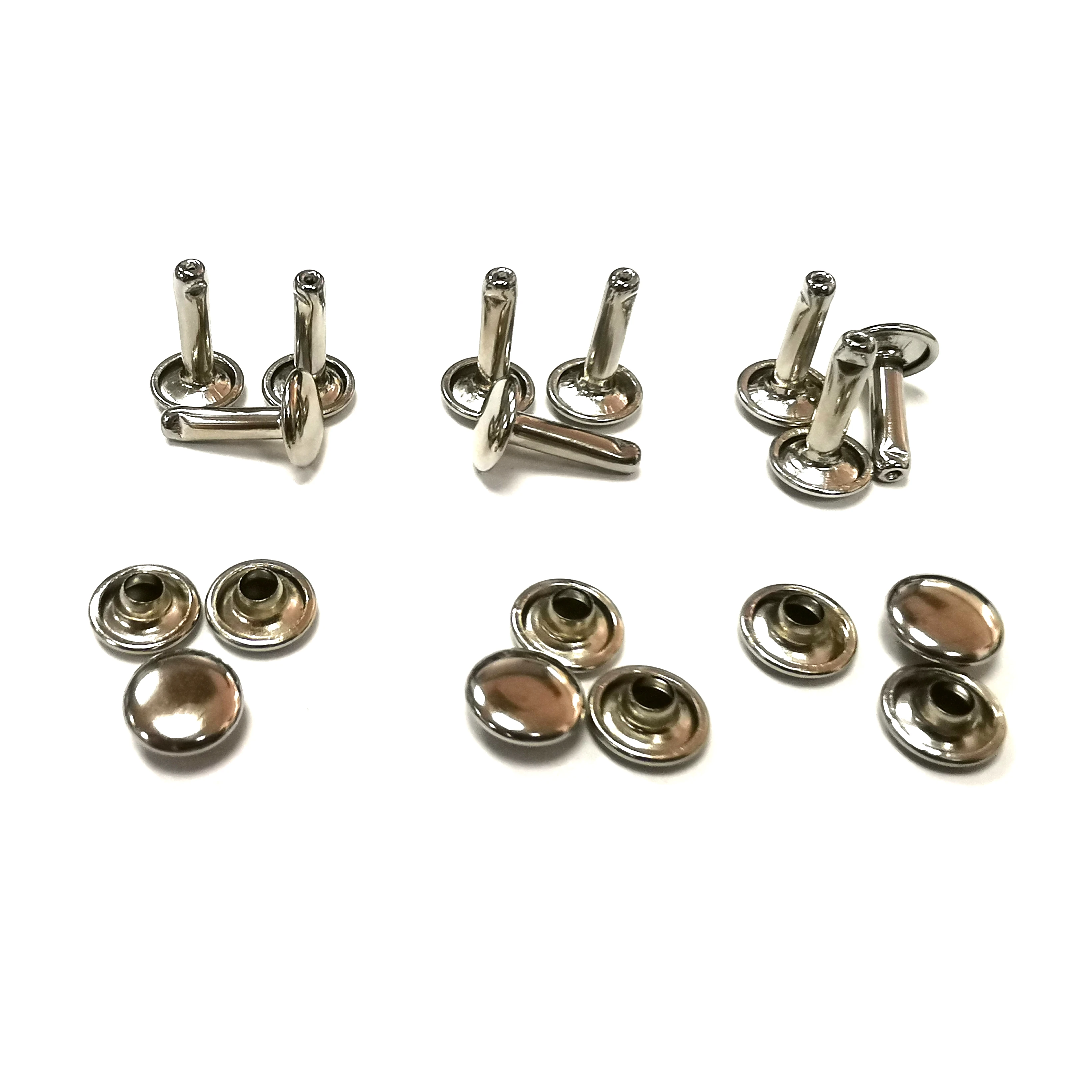 Stainless Steel Double Rivet Double Head Rivet For Garment - Buy Rivet ...