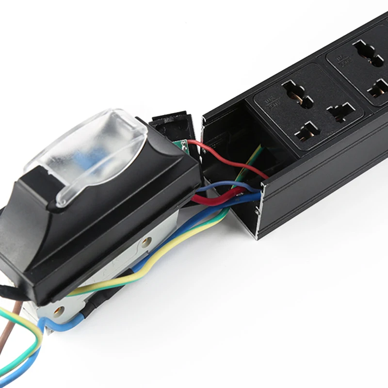 Yosun 1P 32A автоматический выключатель PDU универсальный разъем под заказ для шкафа стойка центра обработки данных постоянный и переменный ток