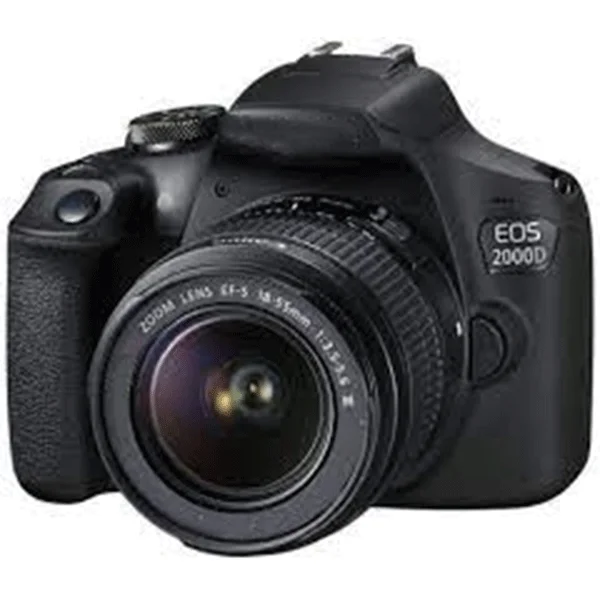 New Camera for CANON EOS 2000D with 18-55 III Lens Entry Level SLR APS-C Frame Digital Professionalcamera Dslr