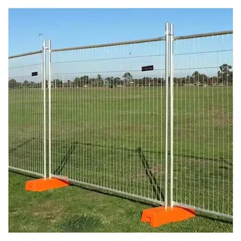 Best-selling Outdoor Construction Removable Temporary Fence Plate Cheap Concrete Foundation Fence Plate Temporary Road Fence