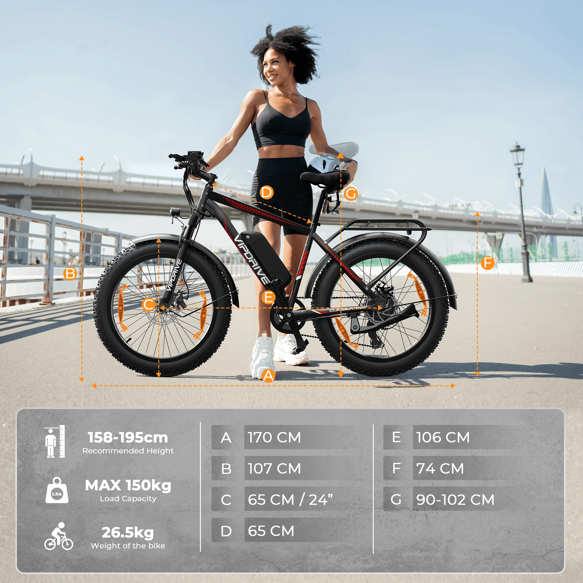 48V 13A Long Rang 24*4" Fat Tyre All Terrain Electric Mountain Bike Lockable Suspension 750W 45KPH Fast Ebike With Rear Rack