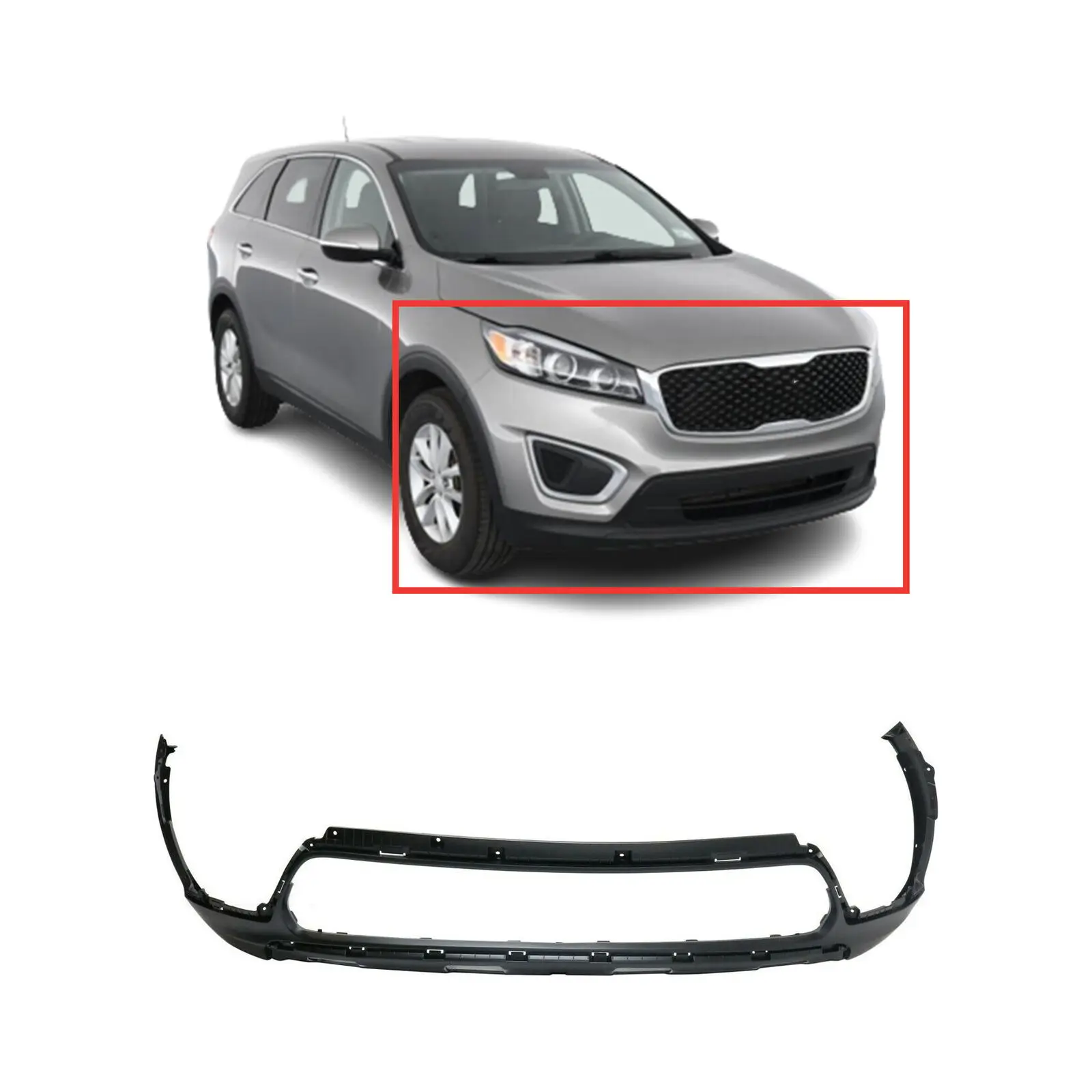 OEM high quality prices Front Lower Bumper Cover Fascia for 2016-2018 Kia Sorento EX L LX Sport