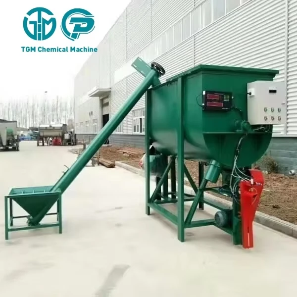 Wall Putty Powder ribbon Mixer tile adhesive Mixing Machine Horizontal Ribbon Mixer