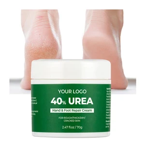 40% Urea & Shea Butter Foot Cream Intensive Cracked Heel Repair Overnight Hydration Therapy for Extremely Dry Rough Feet