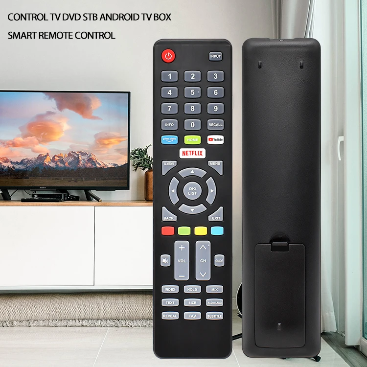 Factory Oem Smart Ir Tv Remote Control for Viara Prism Speed Aconatic Xitrix Altron Orca Theham Xoro Konka Tv Remote