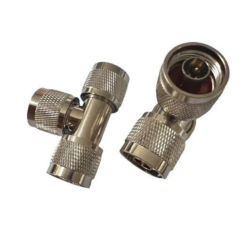 Hot Selling N-JJJ Adapter N Male to Male to Male Coaxial Adapter N Connector