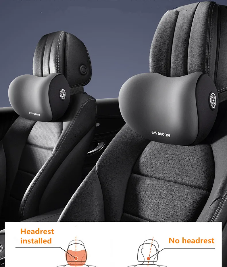 Car Headrest Neck Pillow Aerograde Neck Pillow For Cars Car Seat Summer Driving Headrest Pillow