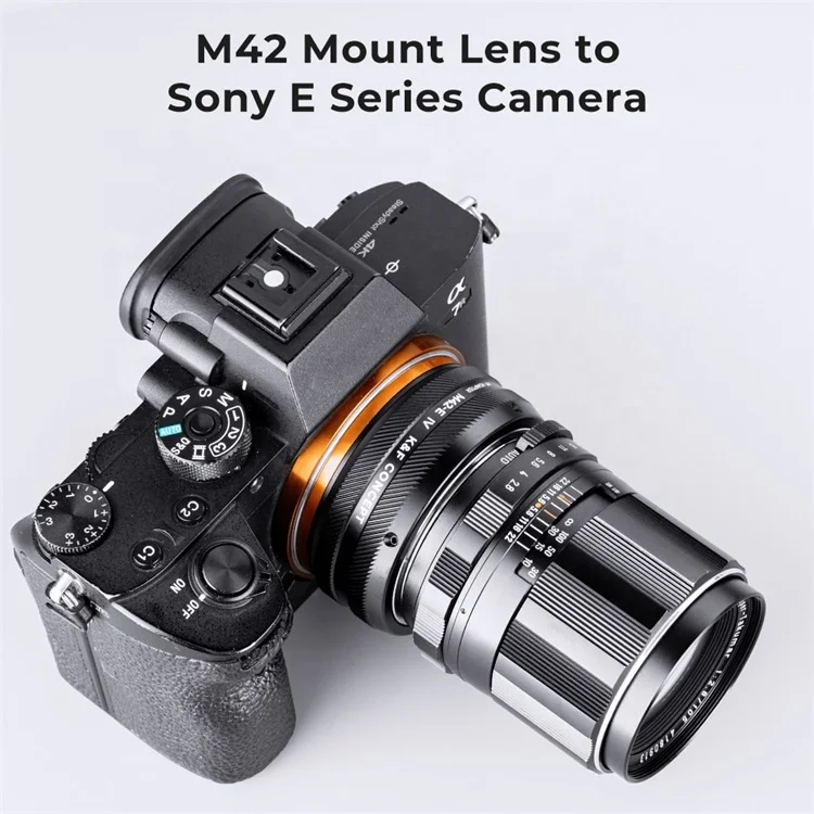 K&F Concept M42-NEX IV Lens Adapter Manual Focus Precision