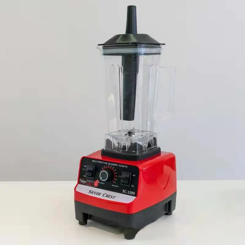 Silver Crest SC-1589 赤いブレンダー 3000W Silver Crest Blender - Versatile & Powerful Food Processor