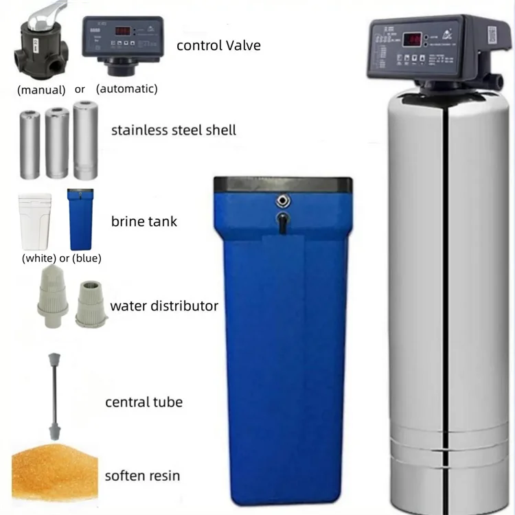 Auto Magnetic Industrial Water Softener Salt Whole House Water Filter ...
