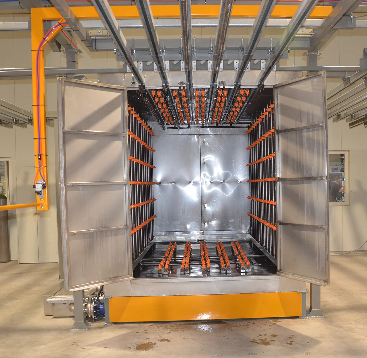 Sprinkling Chamber for Powder Coating