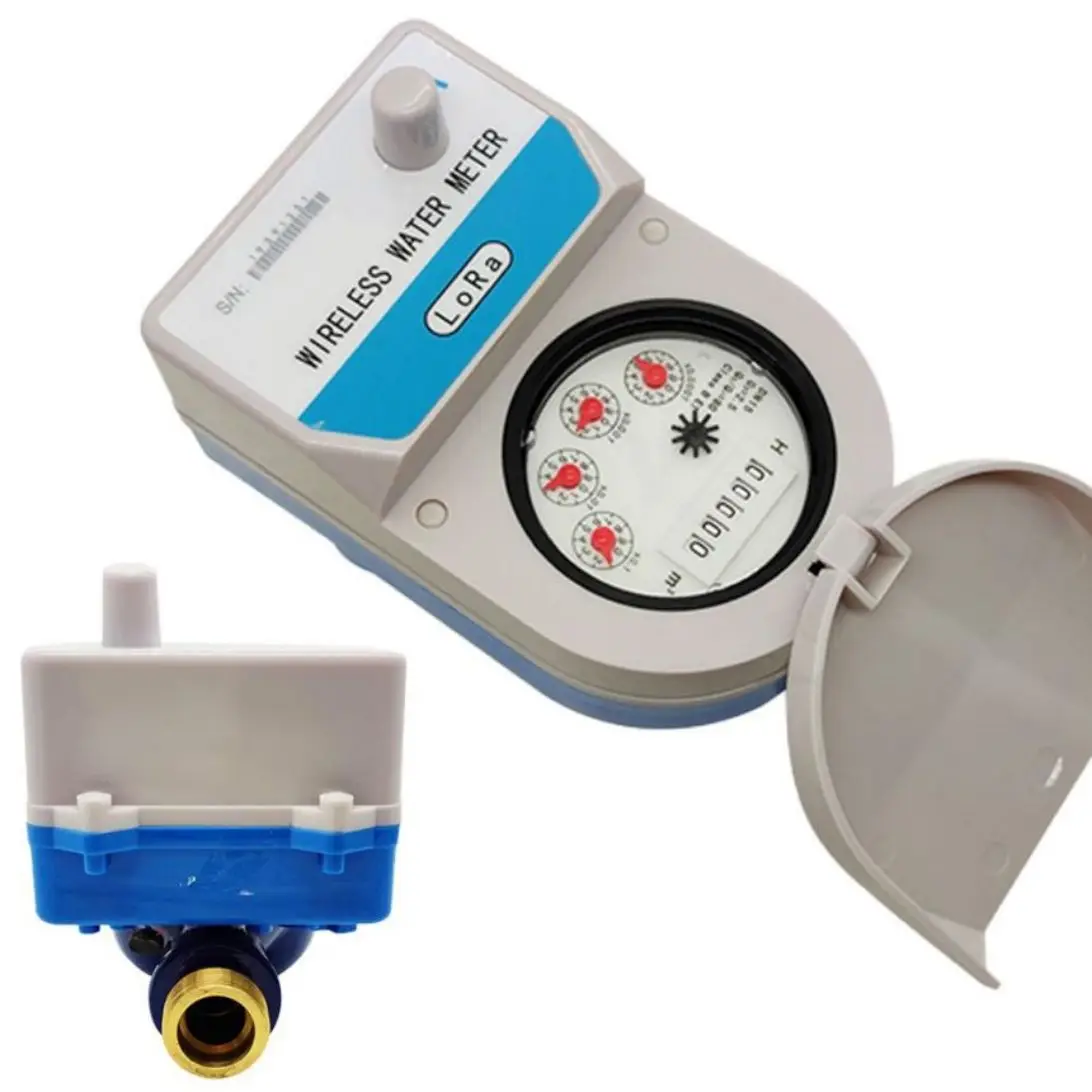 WESDOM Wireless Remote Reading Class B Brass Smart Sim Card Lora Water Meter Prepaid Meter