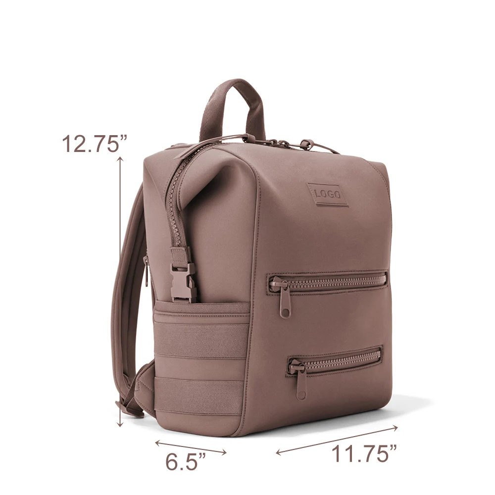 Custom Hot Selling Waterproof Neoprene Backpack Diaper Bags Women Travel Baby Nappy Bag Multifunctional Mommy Diaper Backpack
