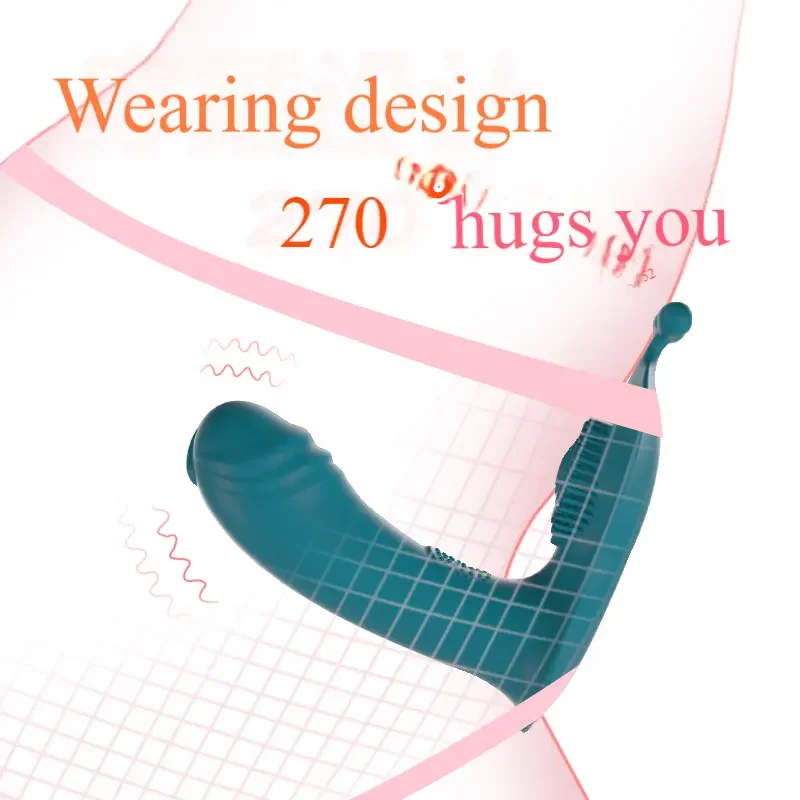 Panty vibrator with wireless remote control
