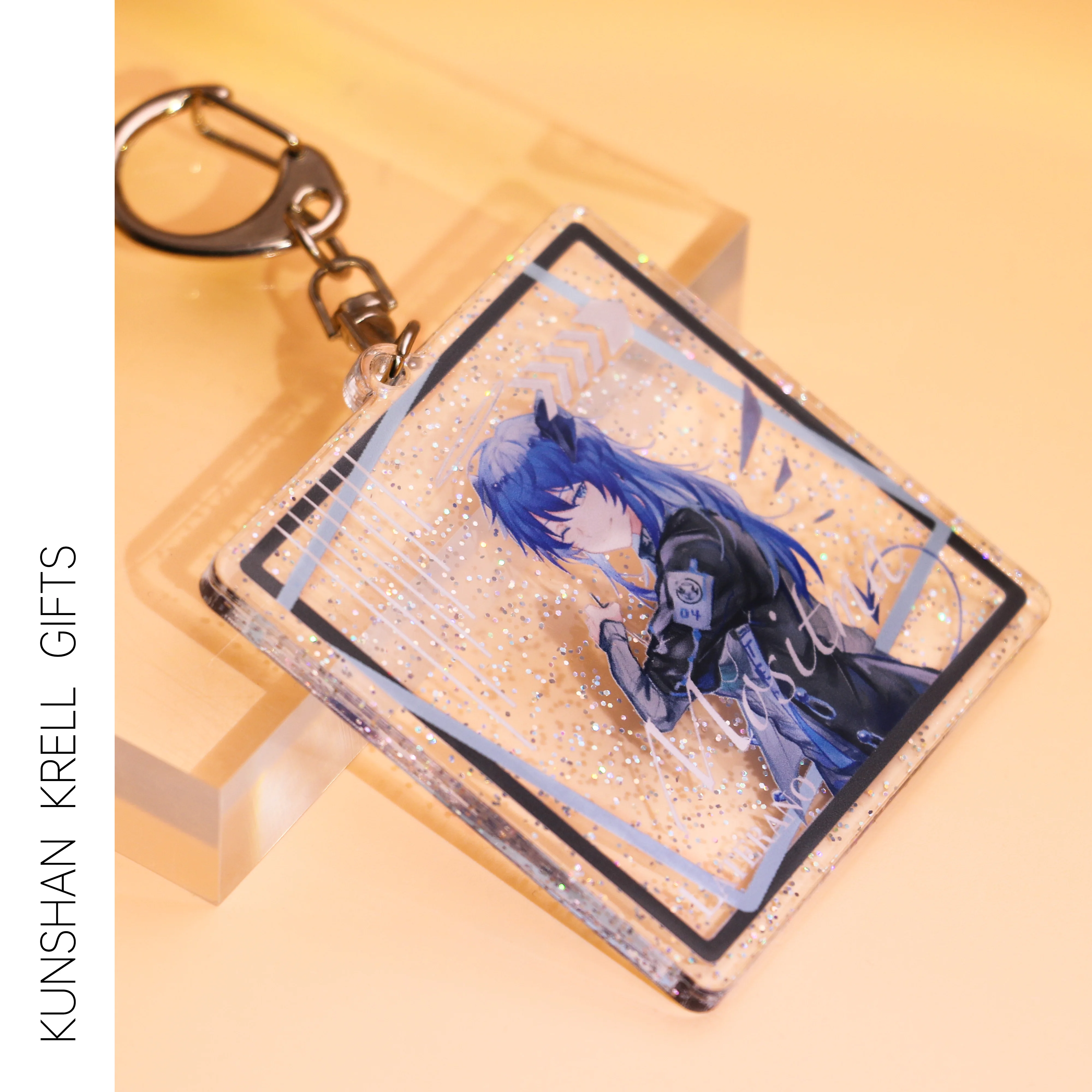Wholesale Manufacture Acrylic KeyChain Custom Printed Acrylic Charms