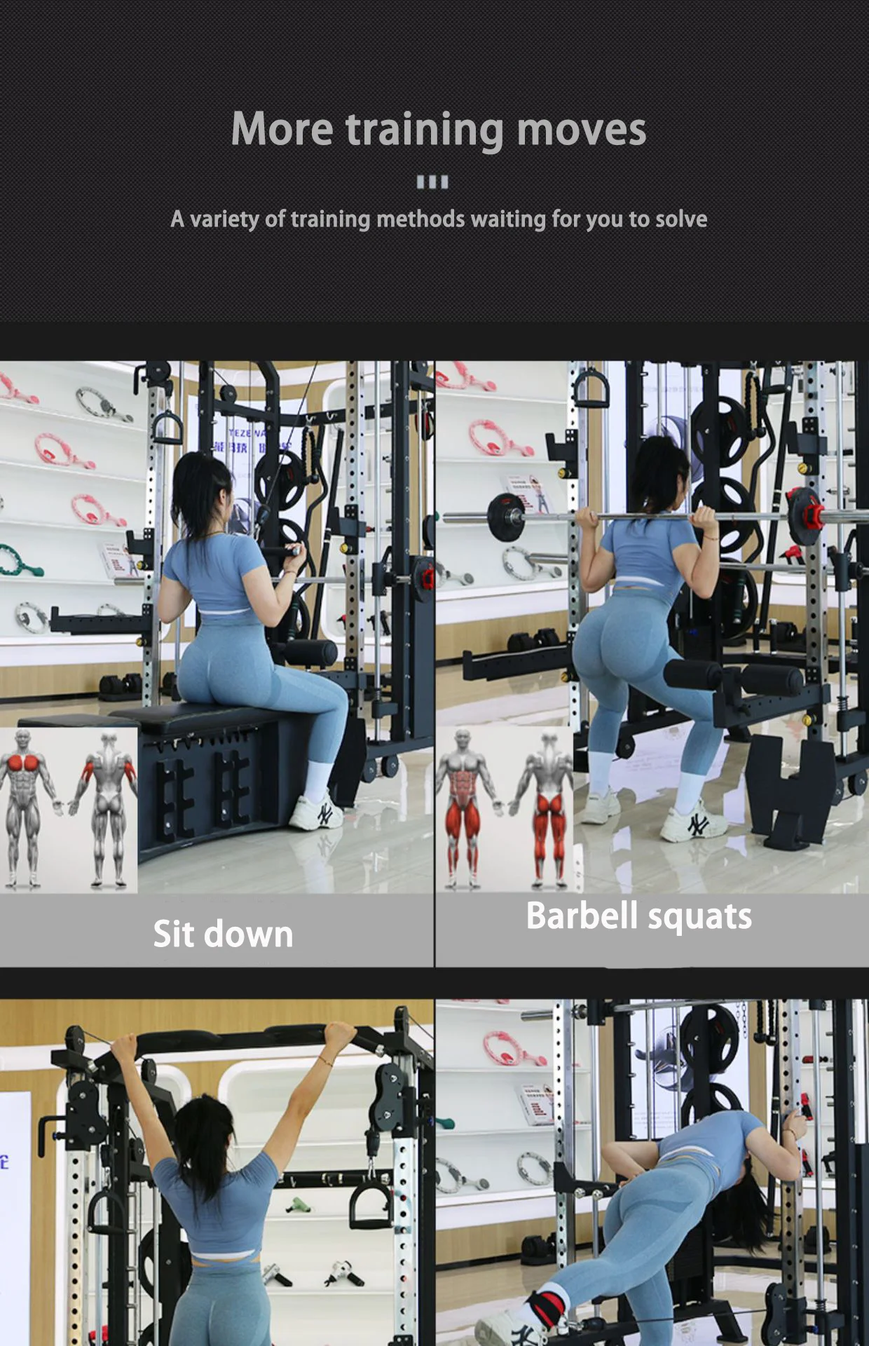 Wholesale Comprehensive Training Device Multifunction Gym Equipment