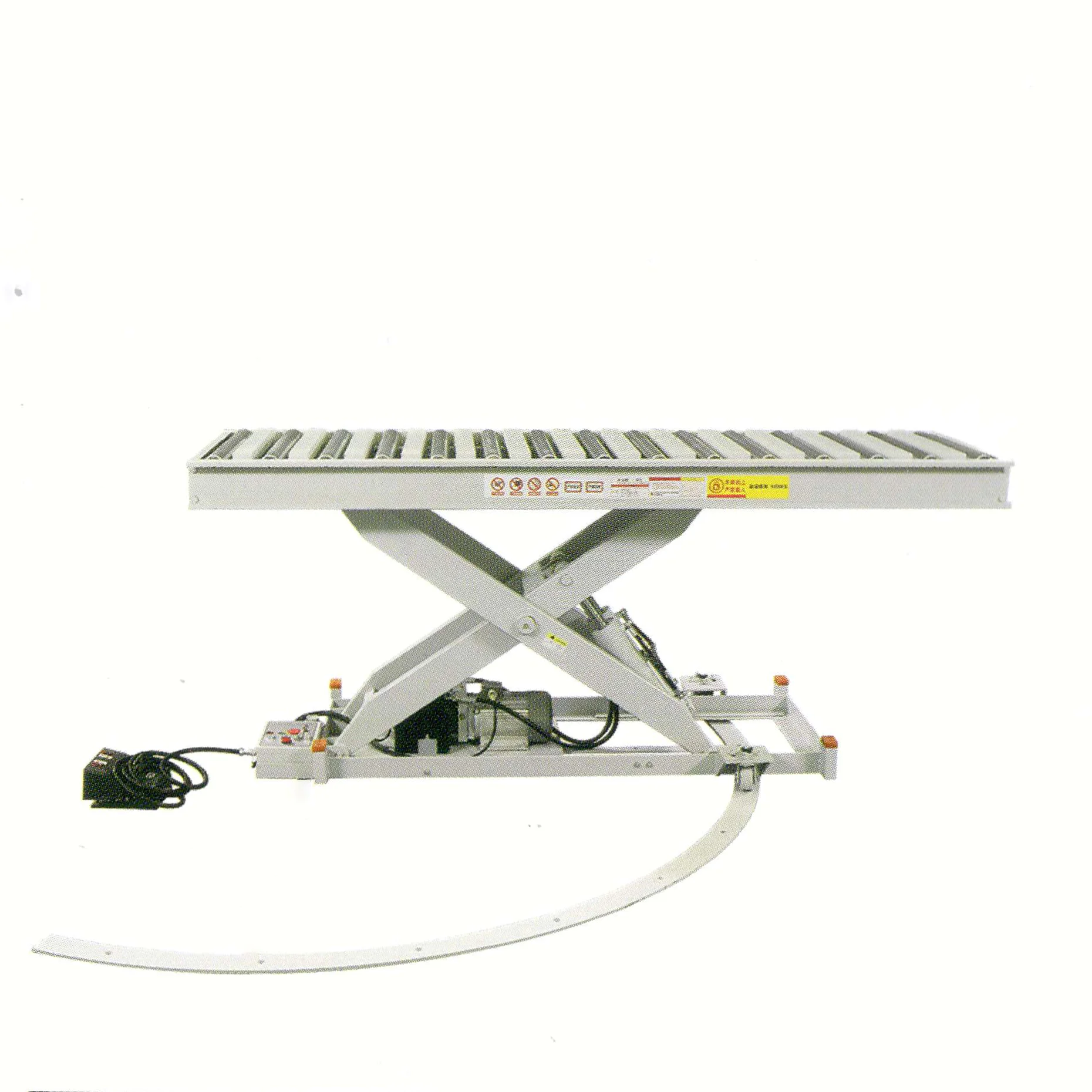 Smooth Lifting Strong Load Capacity for Industrial Electric Scissor Lift Table  Heavy-Duty Wood Panel Handling