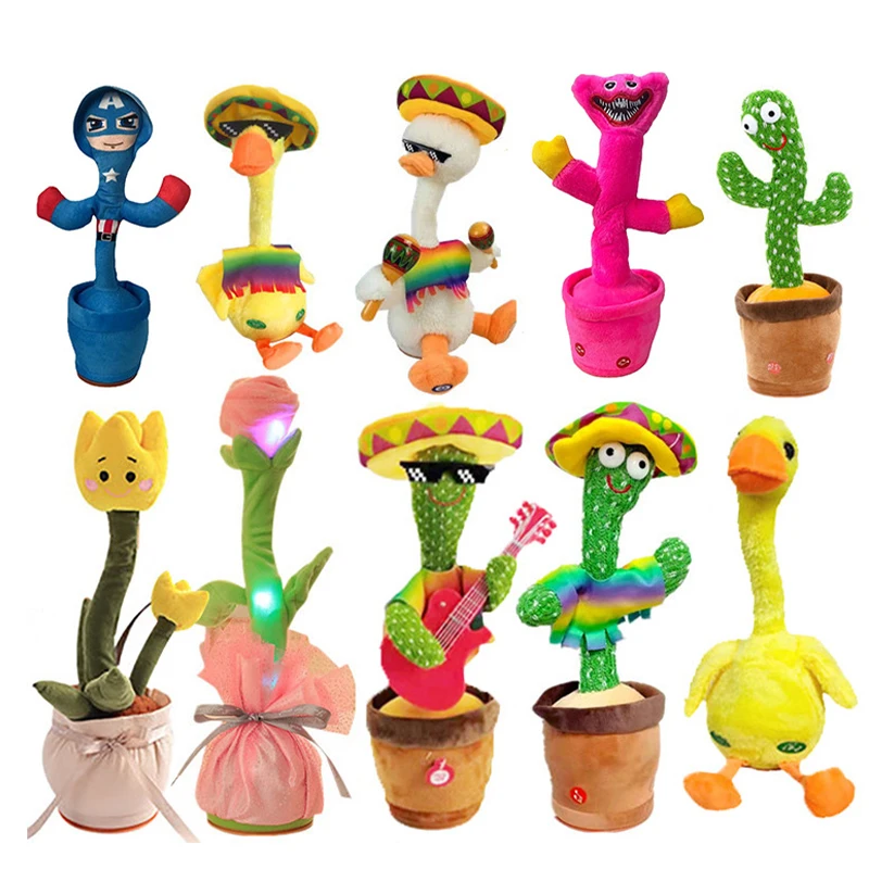 Dancing Cactus Toy, Talking Tree Plush » ElfaSpace