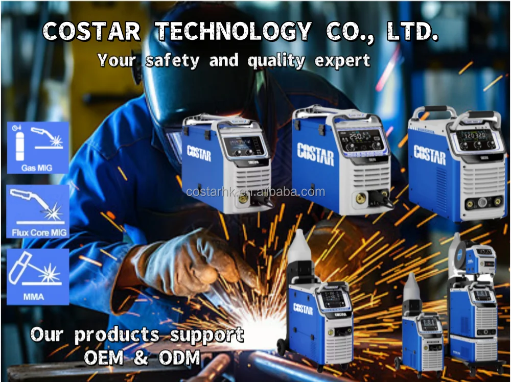 Double IGBT Module mig welding machine  500 amp mig welding machine for welding machine mig mag 3 phase 380v
